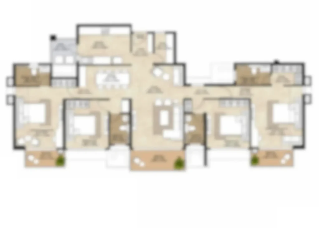 Floor-Plan4bhk